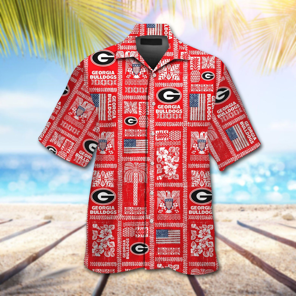 Georgia Bulldogs Hawaiian Shirt Hot Trendy Summer 2024