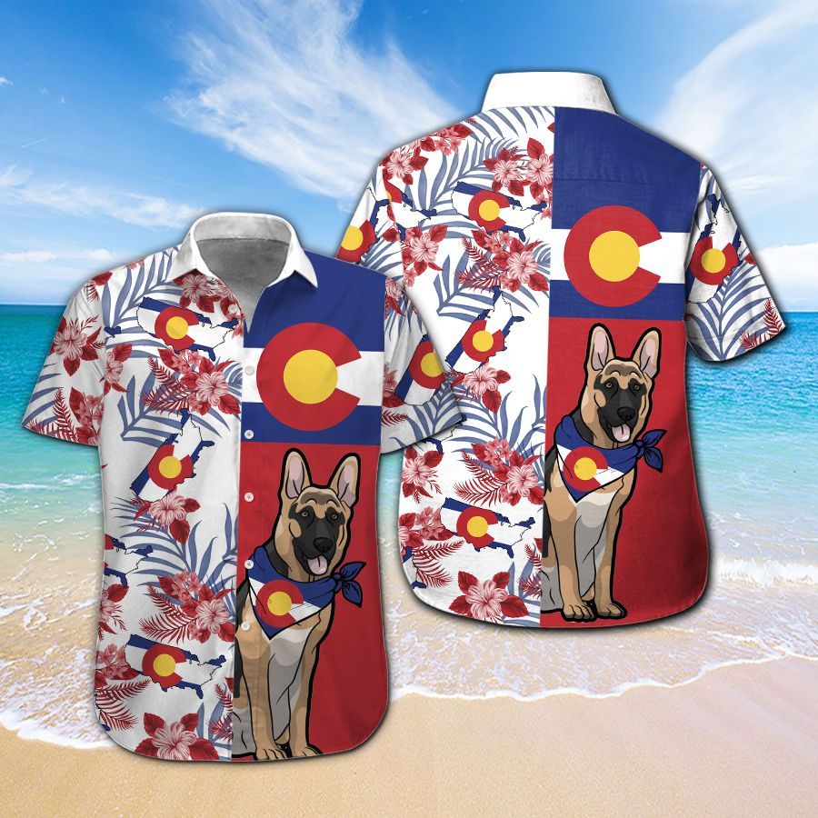 German Shepherd Colorado Hawaiian Shirt Hot Trendy Summer 2024