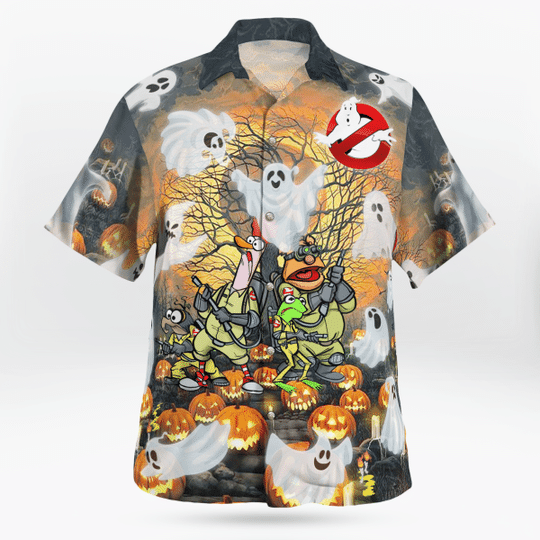 Ghost Muppers Halloween Hawaiian Shirt