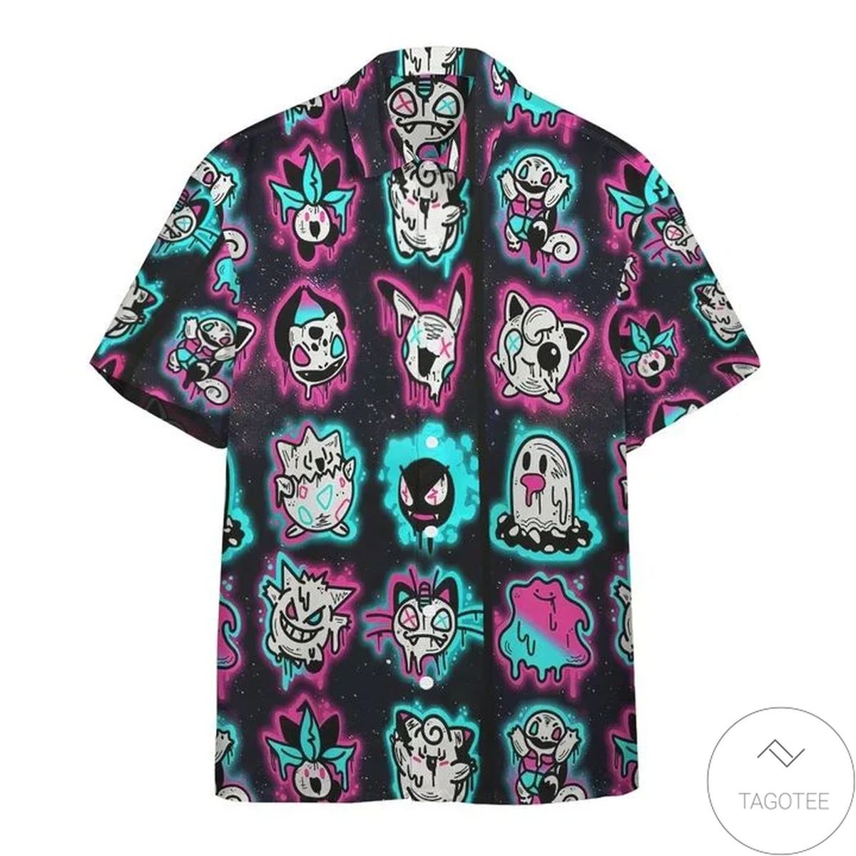 Ghost Pokemon Hawaiian Shirt