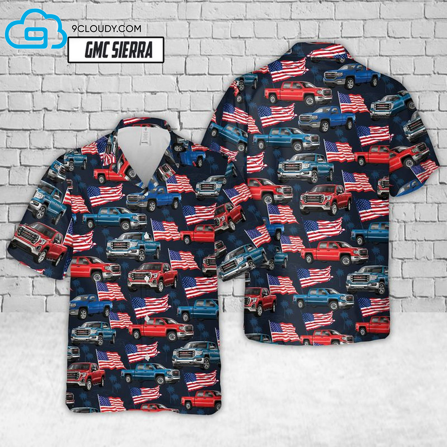 Gmc Sierra Full Print Hawaiian Shirt