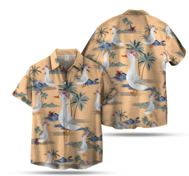 Goose Island Hawaiian Shirt