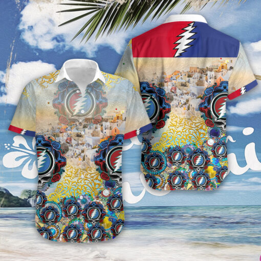 Grateful Dead Hawaiian Shirt Summer Button Up