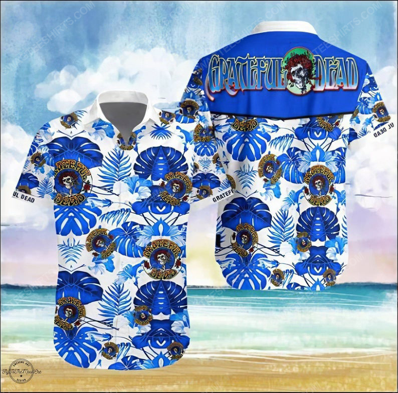 Grateful Dead Music Rock Band Summer Vacation Hawaiian Shirt