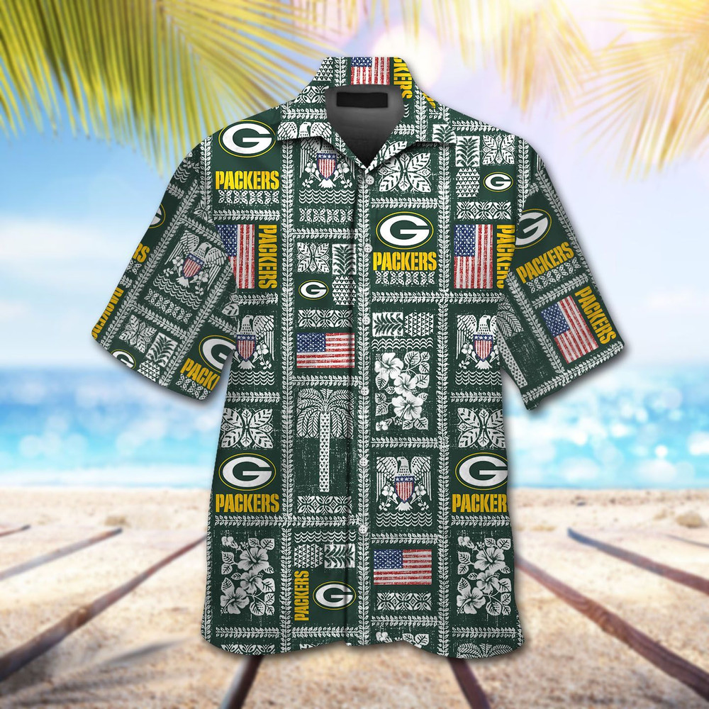 Green Bay Packers Hawaiian Shirt Hot Trendy Summer 2024