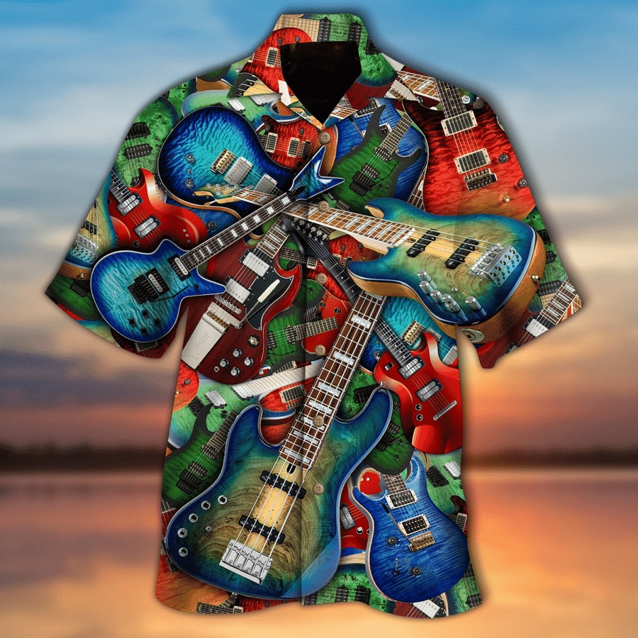 Guiter The Soul Hawaiian Shirt