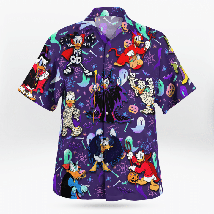 Halloween Duck Funny Hawaiian Shirt