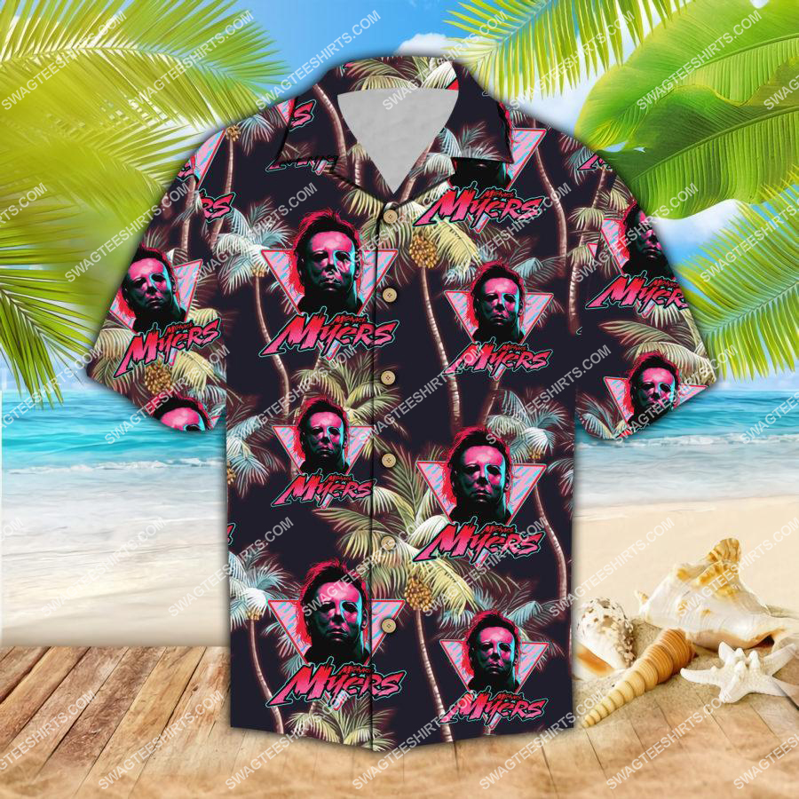 Halloween Michael Myers All Over Print Hawaiian Shirt