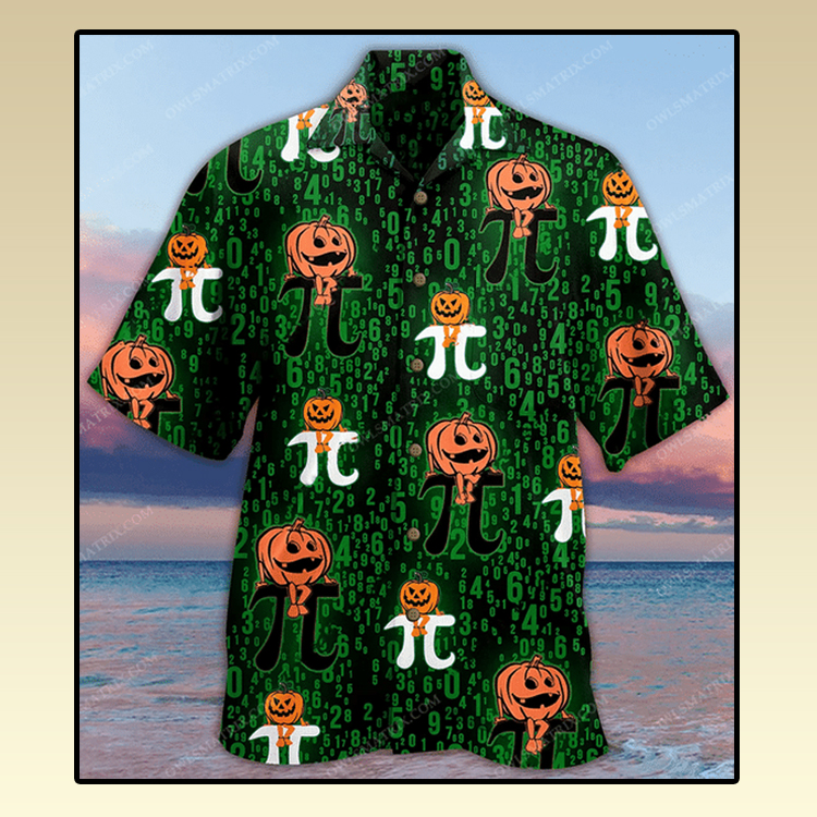 Halloween Pumpkin Smile Hawaiian Shirt