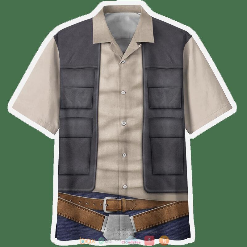 Han Solo Cosplay Hawaiian Shirt