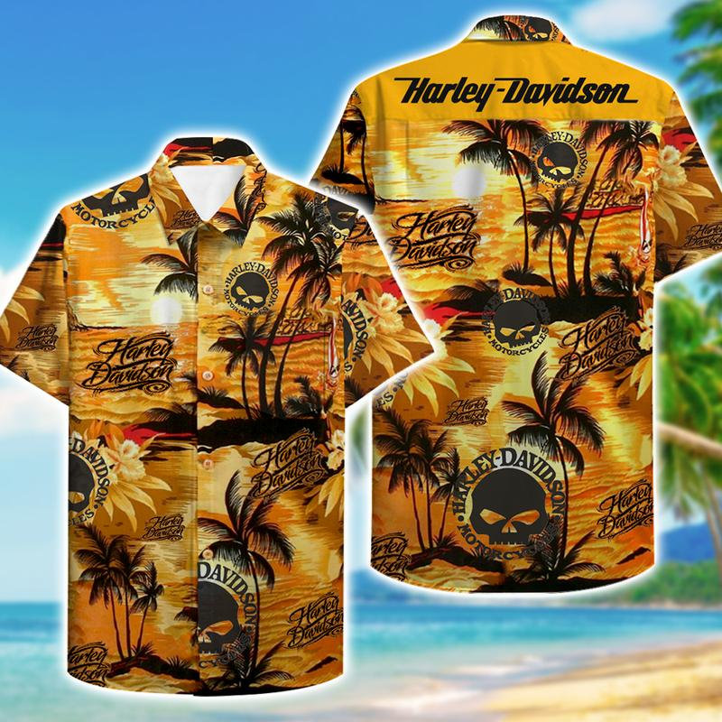 Harley Davidson Hawaiian Shirt Hot Trendy Summer 2024