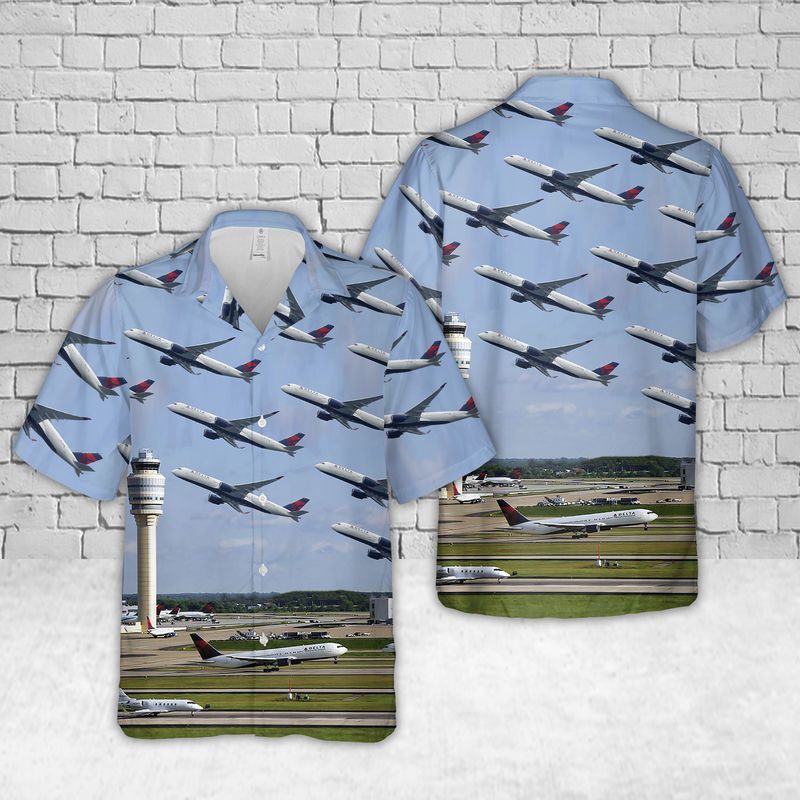 Hartsfield Jackson Atlanta International Airport Hawaiian Shirt