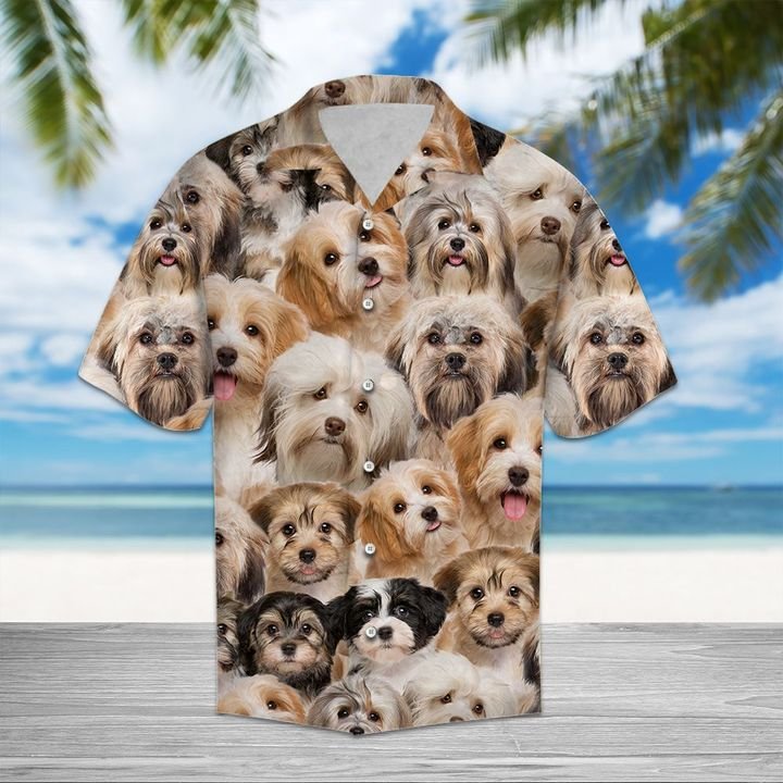 Havanese Hawaiian Shirt Summer Button Up