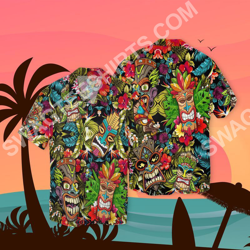 Hawaii Tropical All Over Printed Hawaiian Shirt