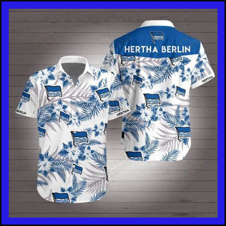 Hertha Berlin Hawaiian Shirt