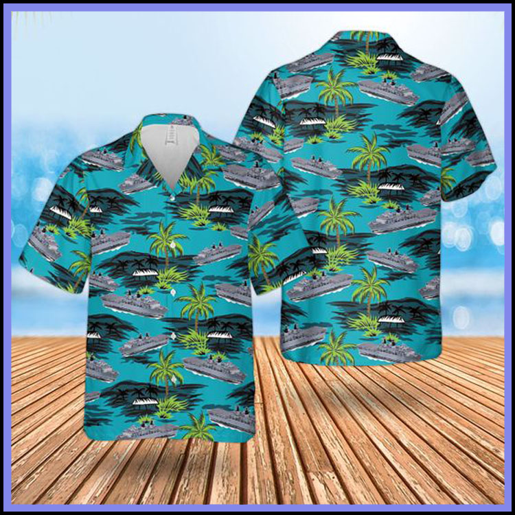 Hms Albion Hawaiian Shirt