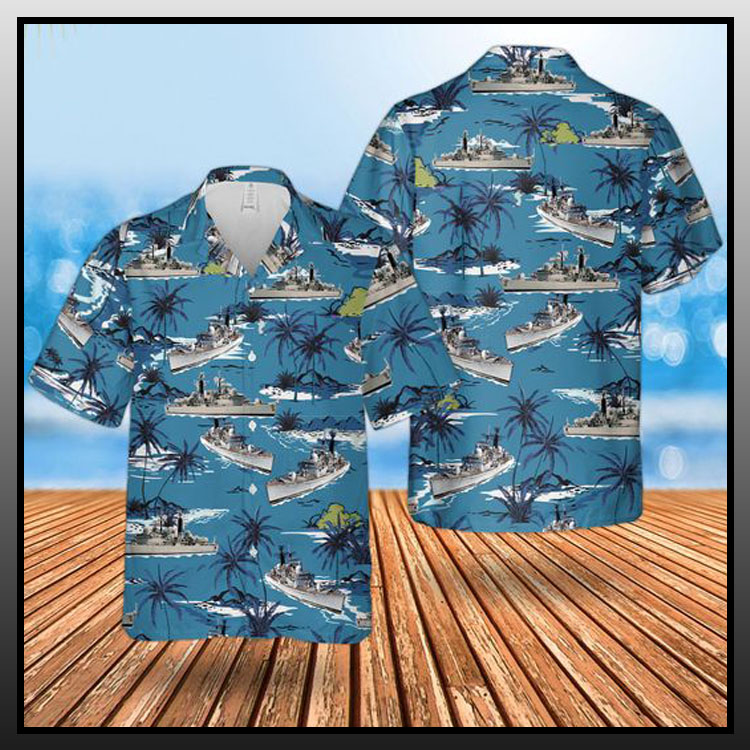 Hms Bulwark Hawaiian Shirt