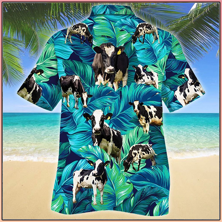 Holstein Friesian Catle Hawaiian Shirt