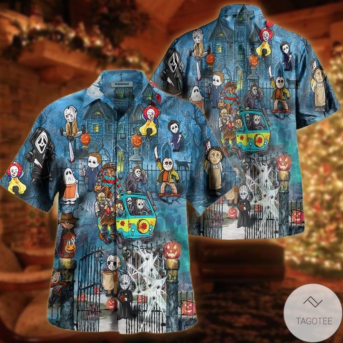 Horror Characters Hawaiian Shirt