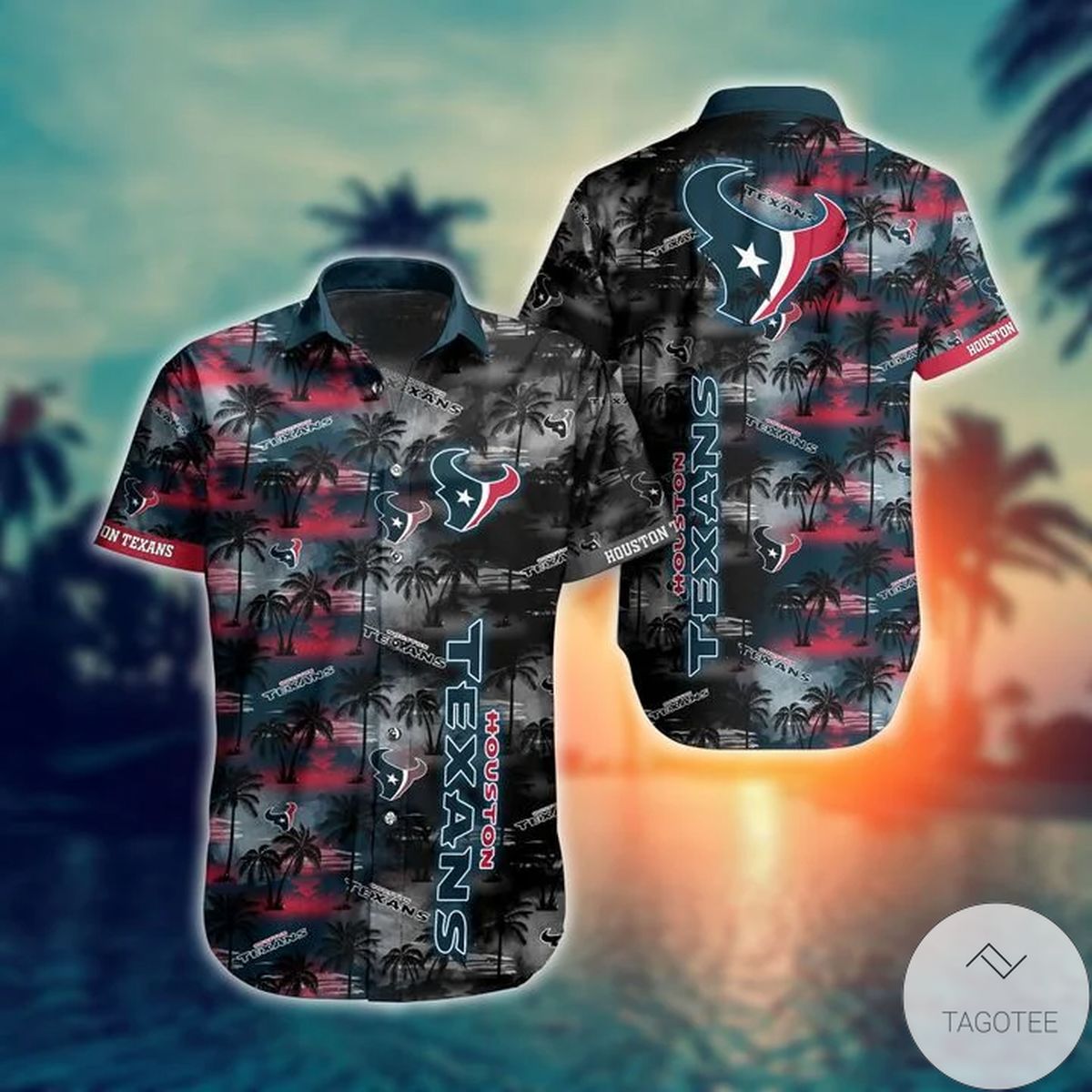 Houston Texans Nfl Hawaiian Shirt