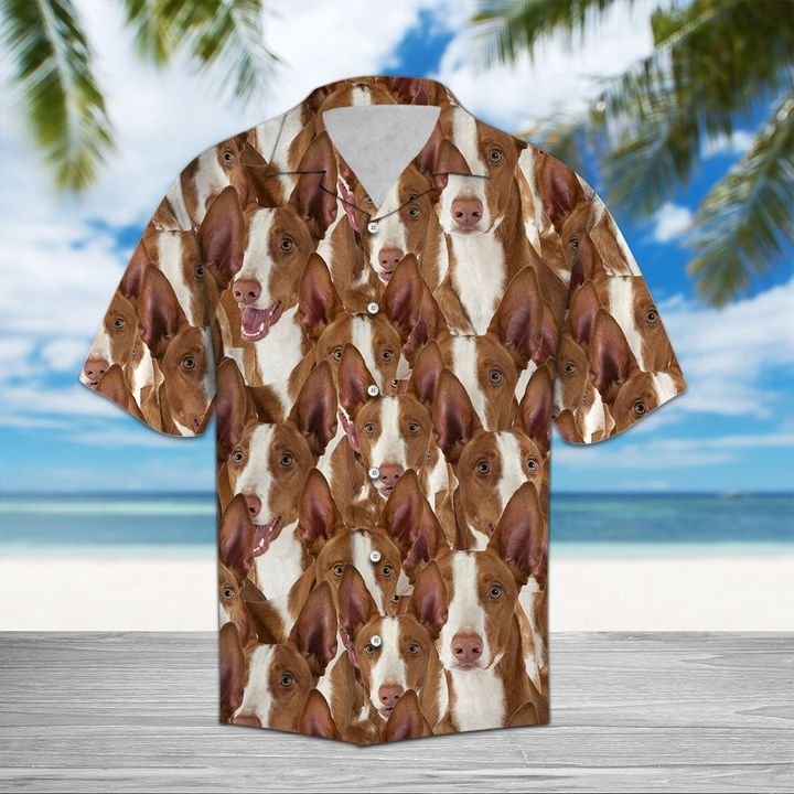 Ibizan Hound Hawaiian Shirt Summer Button Up