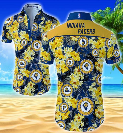 Indiana Pacers Hawaiian Shirt Summer Button Up