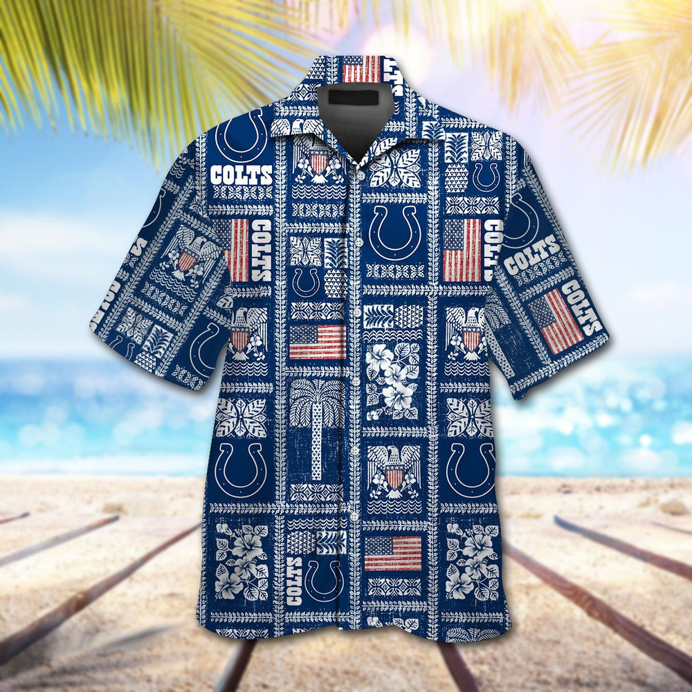 Indianapolis Colts Hawaiian Shirt Hot Trendy Summer 2024