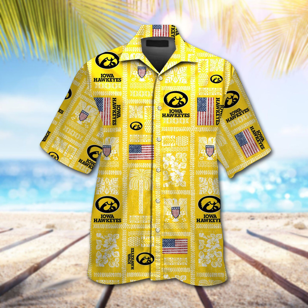 Iowa Hawkeyes Hawaiian Shirt Hot Trendy Summer 2024