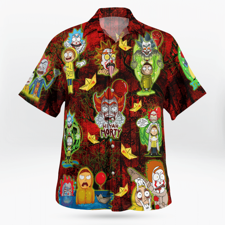 It Rick And Morty Hawaiian Shirt