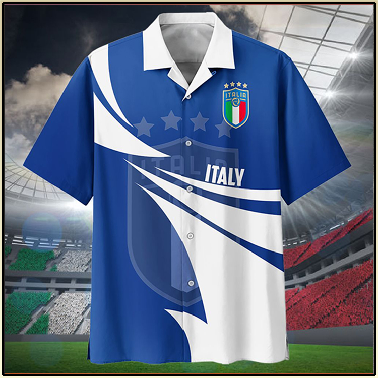 Italy Football Hawaiian Shirt