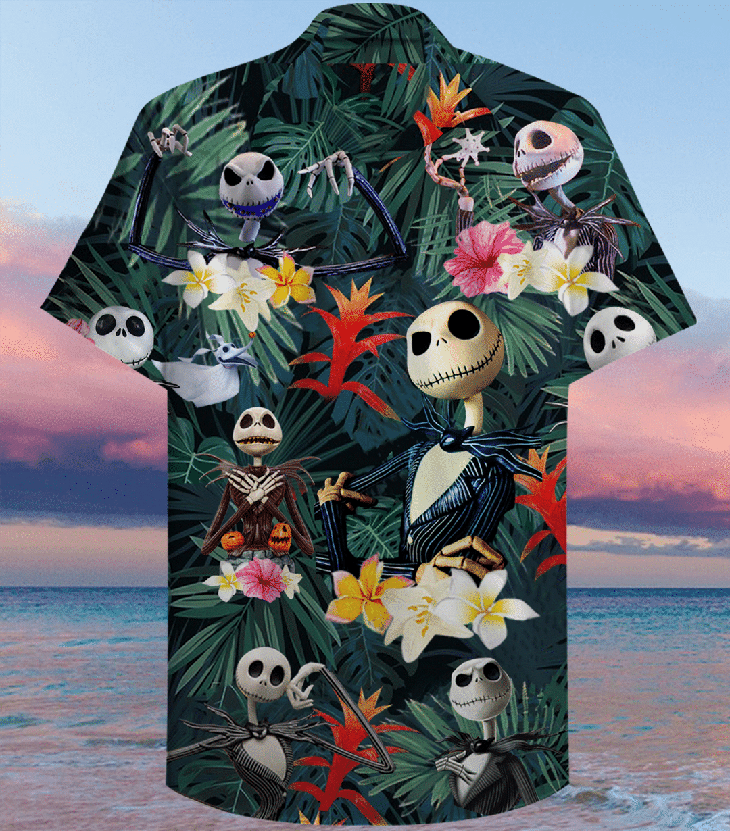 Jack Skellington Hawaiian Shirt