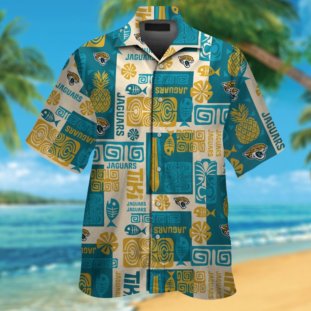 Jacksonville Jaguars Hawaiian Shirt Hot Trendy Summer 2024