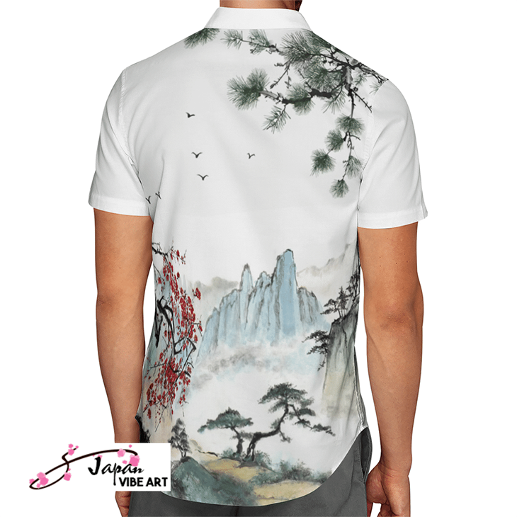 Japanese Aesthetic Sakura Cherry Blossom Hawaiian Shirt