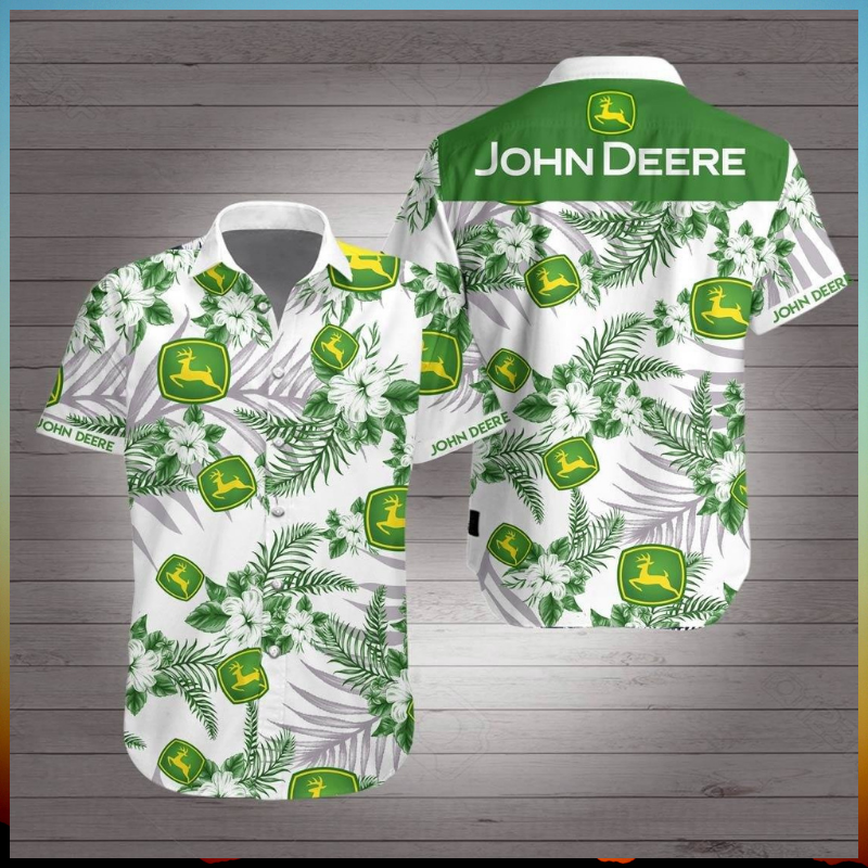 John Deere Hawaiian Shirt