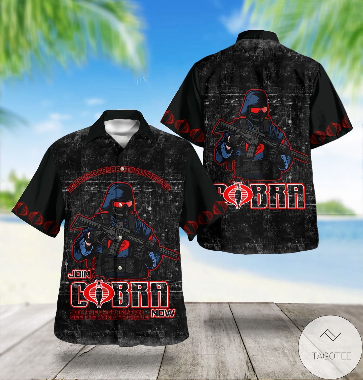 Join Cobra Join The Organization See The World Tremble Now Hawaiian Shirt