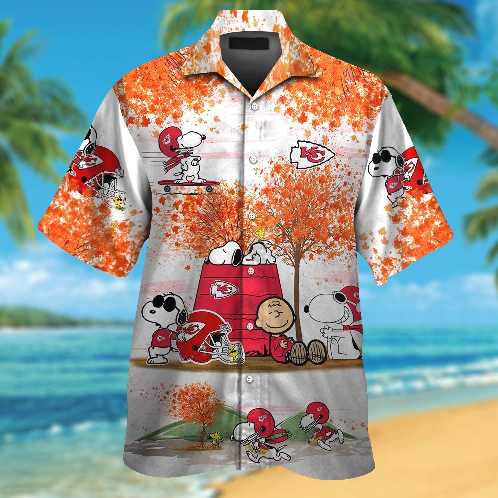 Kansas City Chiefs & Snoopy Hawaiian Shirt Hot Trendy Summer 2024