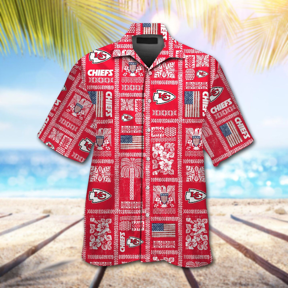 Kansas City Chiefs Hawaiian Shirt Hot Trendy Summer 2024