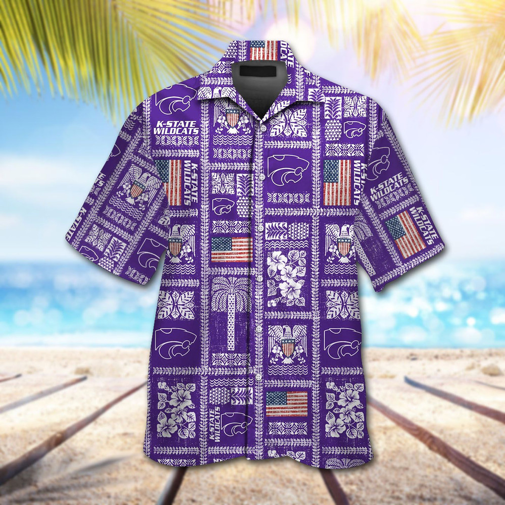 Kansas State Wildcats Hawaiian Shirt Hot Trendy Summer 2024