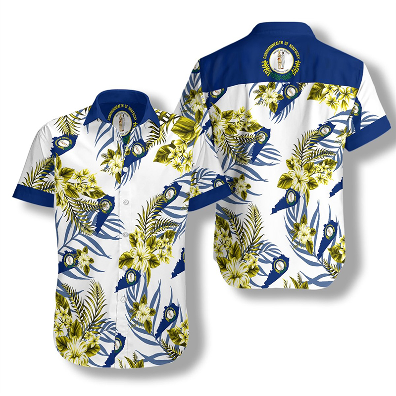 Kentucky Proud Proud Hawaiian Shirt