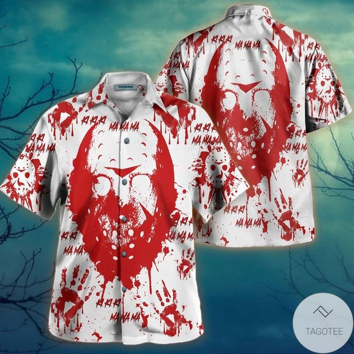 Ki Ki Ki Ma Ma Ma Bloody Hawaiian Shirt