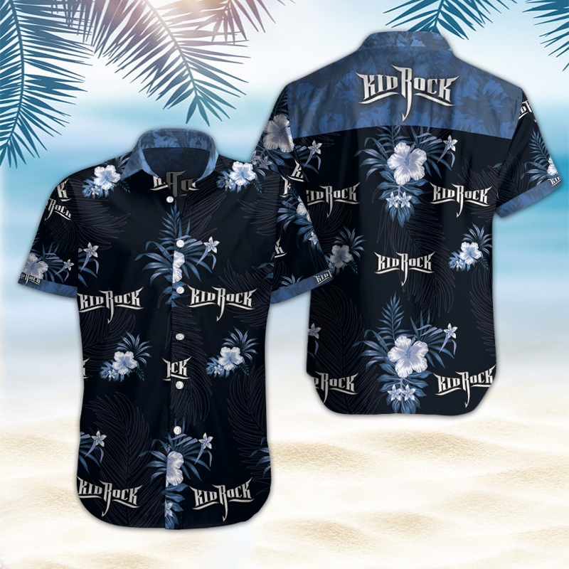 Kid Rock Hawaiian Shirt Summer Button Up