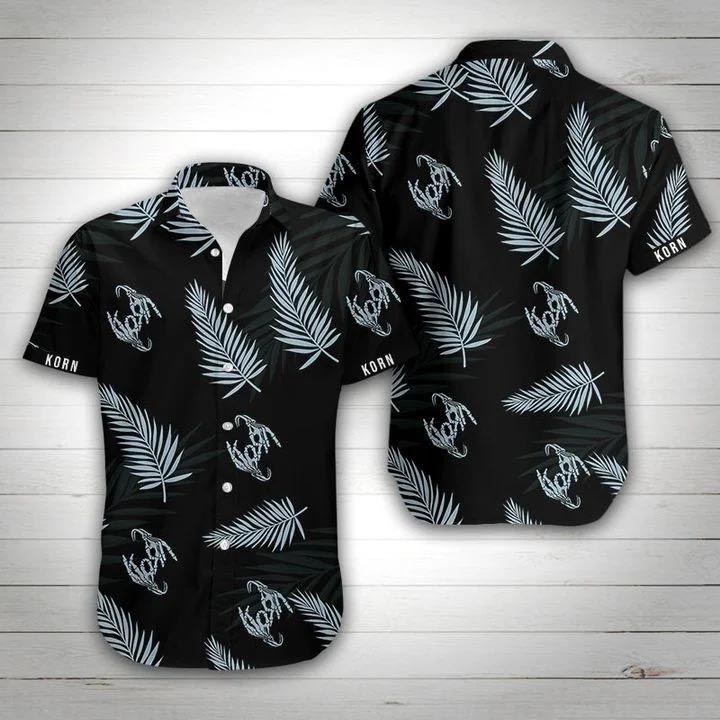 Korn Band Hawaiian Shirt Summer Button Up