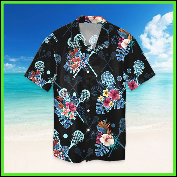 Lacrosse Tropical Hawaiian Shirt