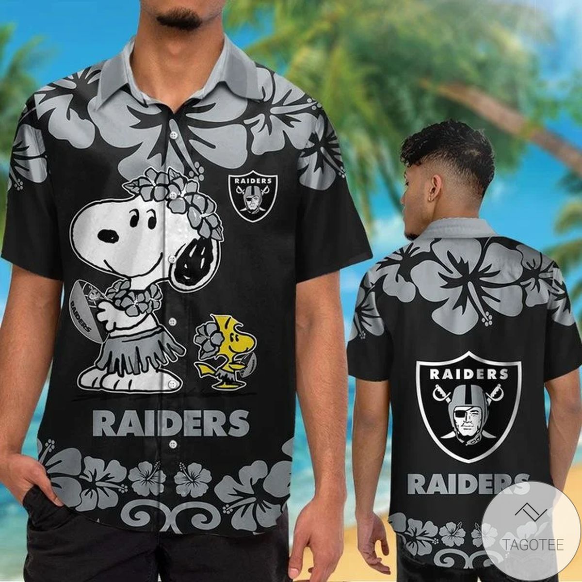 Las Vegas Raiders & Snoopy Hawaiian Shirt