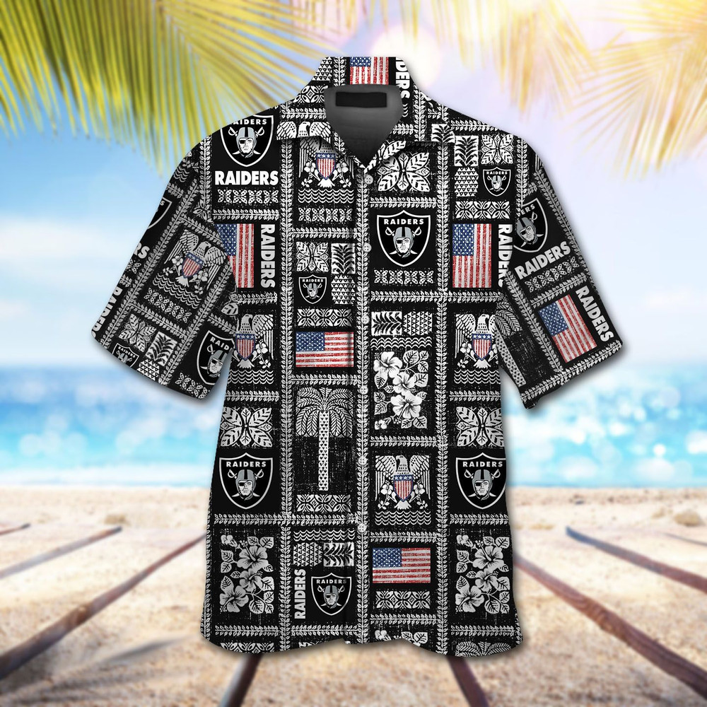 Las Vegas Raiders Hawaiian Shirt Hot Trendy Summer 2024