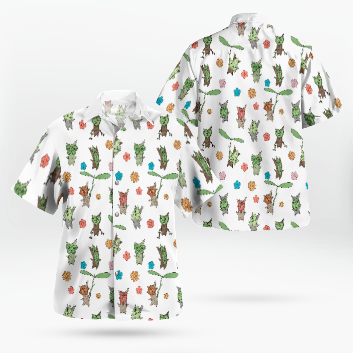 Legend Of Zelda Korok Hawaiian Shirt