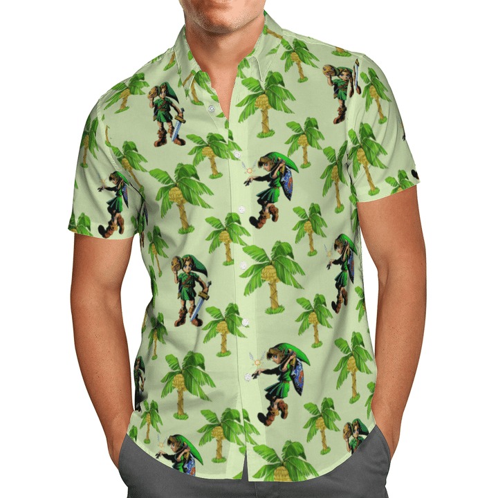 Legend Of Zelda Link Hawaii Shirt