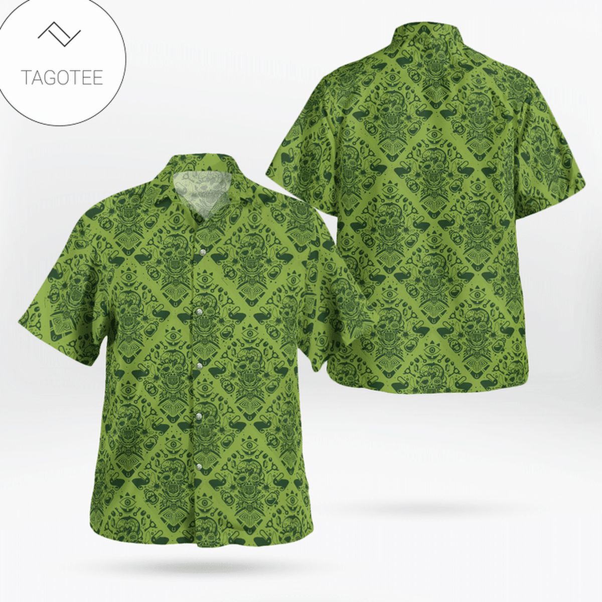 Legend Of Zelda Skull Hawaiian Shirt- Tagotee