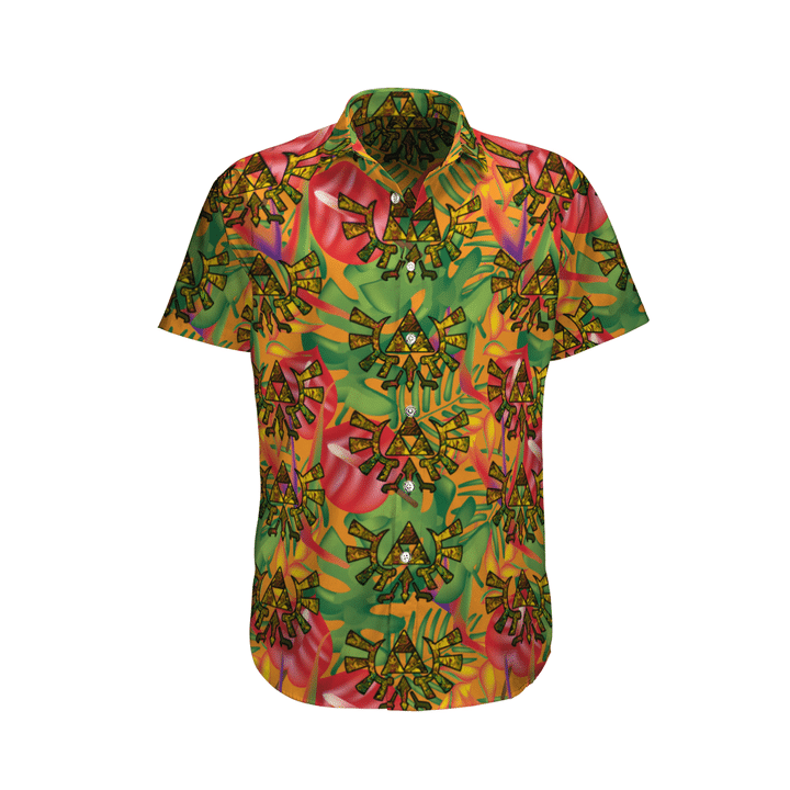 Legend Of Zelda Triforce Hawaiian Shirt