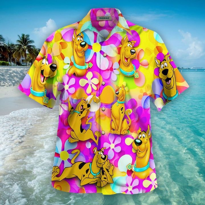 Lets Dance In The Sun Scooby Doo Hawaiian Shirt